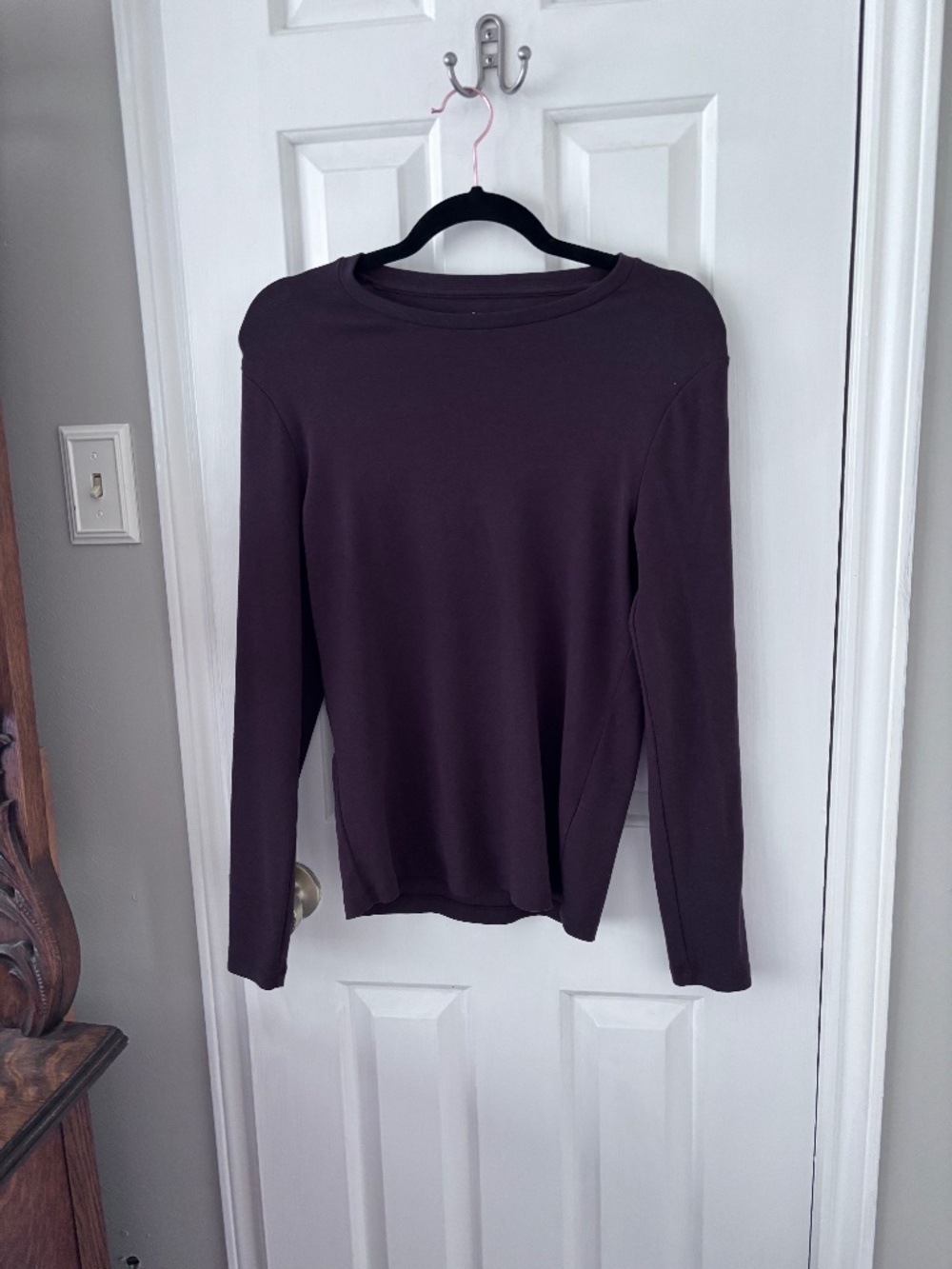 J Crew Everyday Tee - Chocolate Brown Size M